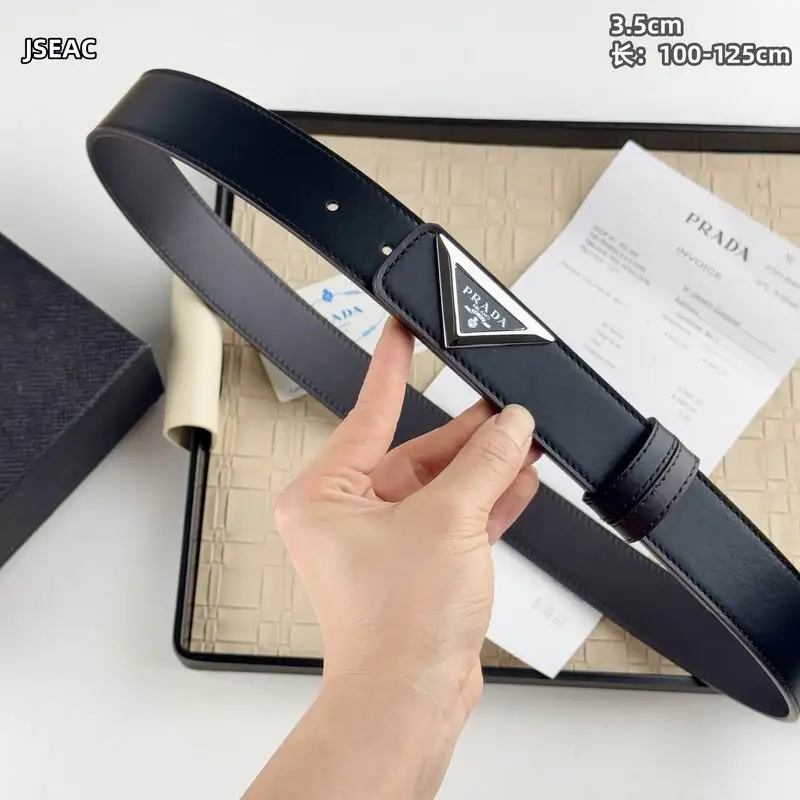 Prada belt 35mmX100-125cm 8L66